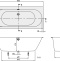 Акриловая ванна Villeroy & Boch Oberon 2.0 170x75 alpin UBQ170OBR2DV-01 - 4