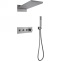 Душевая система Abber Rund с термостатом никель AF8752NG - 0