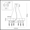 Подвесная люстра Lumion Neoclassi Santiago 4516/6 - 10