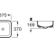Накладная раковина Roca Inspira square 37 см  327532000 - 2