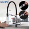 Смеситель для кухни Gappo черный хром G4398-7 - 1
