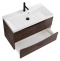 Тумба с раковиной Belbagno Marino 80 темное дерево  - 17