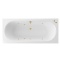 Ванна акриловая Excellent Oceana Soft 170х75 с гидромассажем белый - золото WAEX.OCE17.SOFT.GL - 0