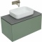 Тумба под раковину Allen Brau Infinity 85 серо - зеленый матовый 1.21002.CGM - 6
