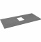 Столешница под раковину Allen Brau Infinity 100 графит структура 1.21012.GR-S - 2