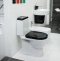 Унитаз-компакт Sanita luxe Best Color Black с микролифтом BSTSLCC06100522 - 4