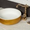 Раковина накладная Armadi Art NeoArt Corian 40 золото 819-G - 1