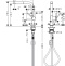 Смеситель для кухни Hansgrohe Talis M54 72808800 сталь - 8