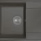 Мойка Flortek Консул 640, антрацит FSm  23.020.C0640.302 - 0