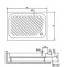 Душевой поддон Rgw  90x70 см  16180279-51 - 1