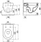 Унитаз подвесной Creavit Free FE322.00500 безободковый - 2
