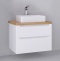 Тумба с раковиной STWORKI Берген 80 белая 566885 - 4