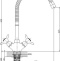 Смеситель для кухонной мойки Rossinka  хром  Q02-75 - 1