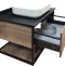 Тумба с раковиной Comforty Кёльн 75 дуб темный 00004149065 - 2