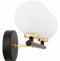 Бра LUMINA DECO Marsiada LDW 6033-2 BK+F.GD - 0