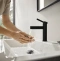 Смеситель для раковины Hansgrohe Finoris 110 черный матовый 76023670 - 1