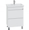 Тумба с раковиной напольная Санта Марс 60 белый - 3
