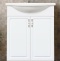 Тумба Олеандр-2 55 под умывальник Антик 55, Люкс белая ЛС-00000046 - 4