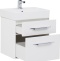 Тумба с раковиной Aquanet Виченца 60 белый глянец - 8