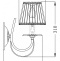 Бра Maytoni Olivia ARM326-01-W - 3