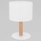 Настольная лампа декоративная TK Lighting Deva 5217 Deva White - 0