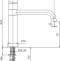 Смеситель для кухни Paini Cox 78CR579KM - 1