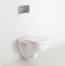 Унитаз подвесной Villeroy & Boch O'Novo 5660HRR1 alpin, безободковый - 3
