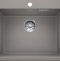 Мойка из гранита Blanco Pleon серый  521686 - 0