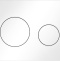 Кнопка смыва TECE Loop 2.0 9240920 белая глянцевая - 0