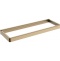 Полка стеклянная Abber Westen золото матовое AA1759G - 0