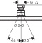 Верхний душ Hansgrohe Raindance S 240 1jet P 27623000 - 3