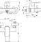 Смеситель для ванны с душем Ideal Standard Tesi хром A6583AA - 3