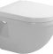 Унитаз подвесной Duravit Starck 3 с крышкой, белый (2202090000) - 0