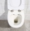 Унитаз подвесной BelBagno Alpha безободковый, с сиденьем микролифт BB2177SC BB300CHR - 4