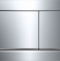 Кнопка смыва Geberit Omega 30 115.080.KH.1 хром/матовый хром - 0