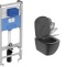 Система инсталляц TESI SILK BL в/к инсталл б/кн+унитаз+сид Ideal Standard T3868V3 - 0