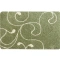 Коврик для ванной комнаты IDDIS Flower Lace 60*90 см микрофибра green  412M690i12 - 2