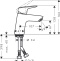 Смеситель Hansgrohe Logis 71077000 для раковины - 4