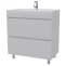 Тумба под раковину напольная Stella Polar Памелла 90 белая SP-00000669 - 0