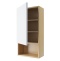 Шкаф подвесной EXCELLENT Tuto 40 L белый - светлое дерево MLEX.0105.400.BLWH - 1
