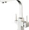 Смеситель Zorg Sanitary ZR 332 YF satin для кухонной мойки - 0