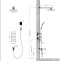 Душевая система встроенная с термостатом Timo Tetra-thermo SX-0199/17SM золото матовое - 1