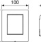 Кнопка смыва TECE Planus Urinal 9242310 для писсуара, сатин - 3