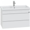 Тумба с раковиной подвесная Санта Марс 80 белый - 3