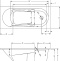 Акриловая ванна Riho Bathtubs Lazy 170х75 R B079001005 - 2