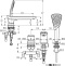 Смеситель Kludi Ambienta 534470575 на борт ванны - 3