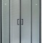 Душевой уголок Royal Bath HPD 100x100 профиль черный стекло матовое RB100HPD-C-BL - 0