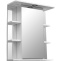 Зеркало-шкаф Stella Polar Концепт Лаура 60 R с подсветкой белый SP-00000050 - 1