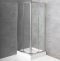 Душевой уголок BelBagno Due 90х90 профиль хром стекло прозрачное DUE-A-2-90-C-Cr - 2