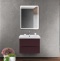 Комплект мебели BelBagno Marino-Cer 70 бордовый - 0